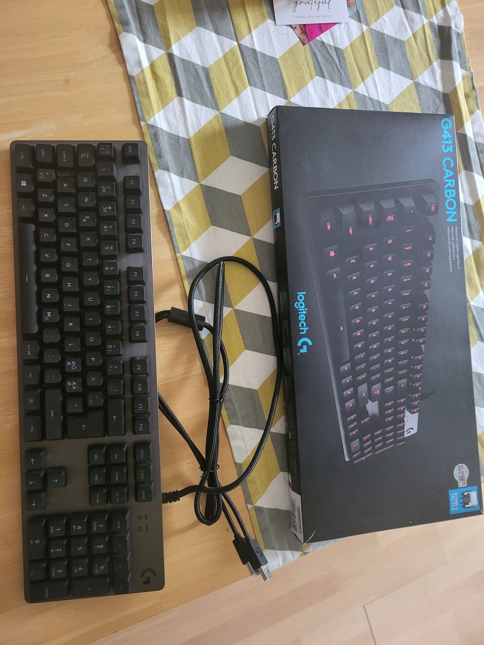 Logitech G413 näppäimistö