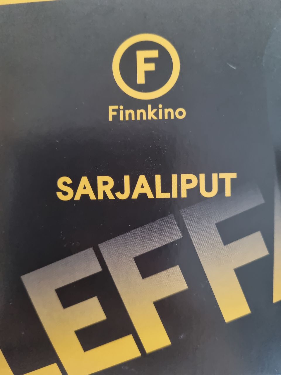 Finnkino lippuja