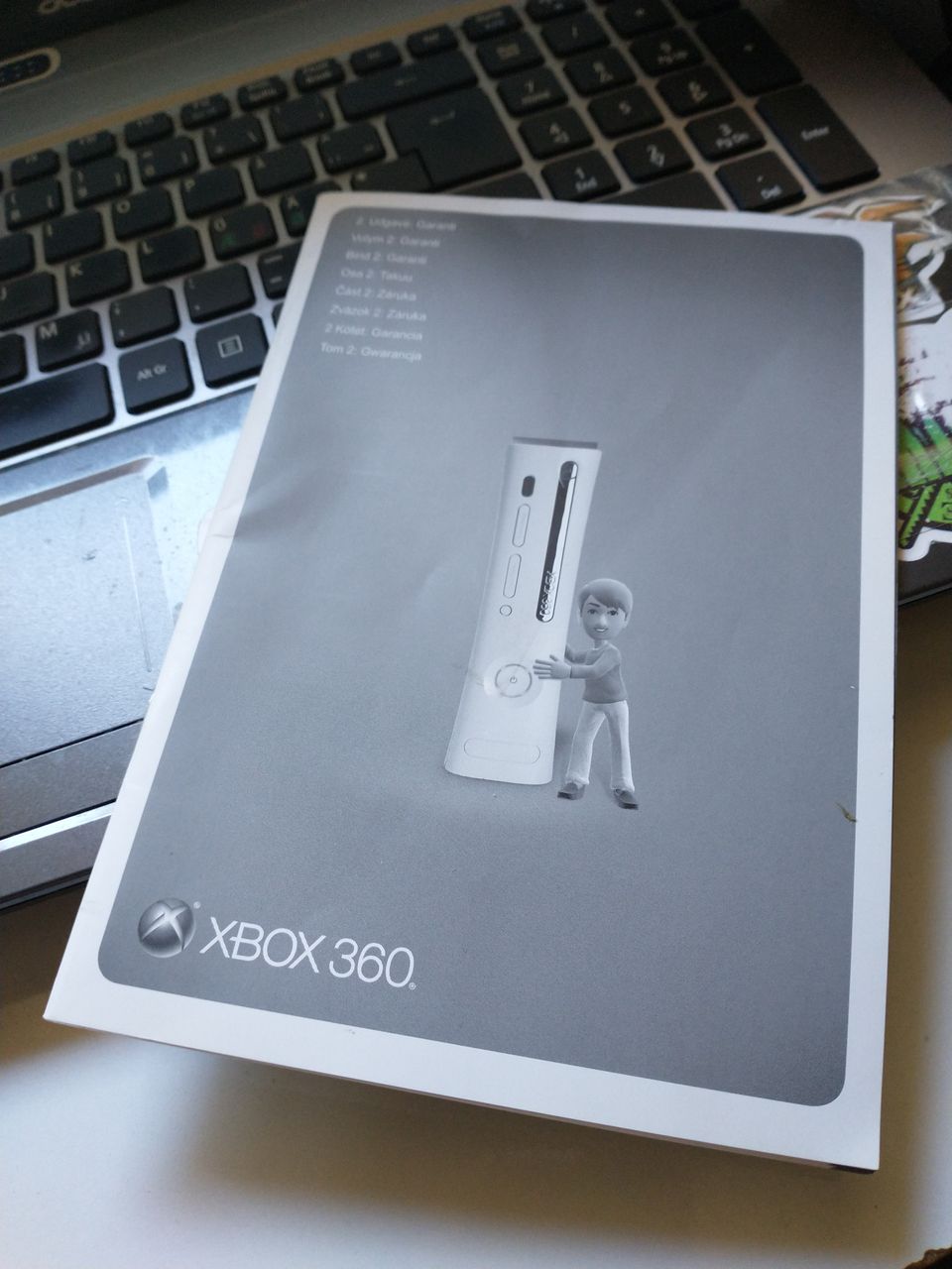 Xbox 360 ohje kirja