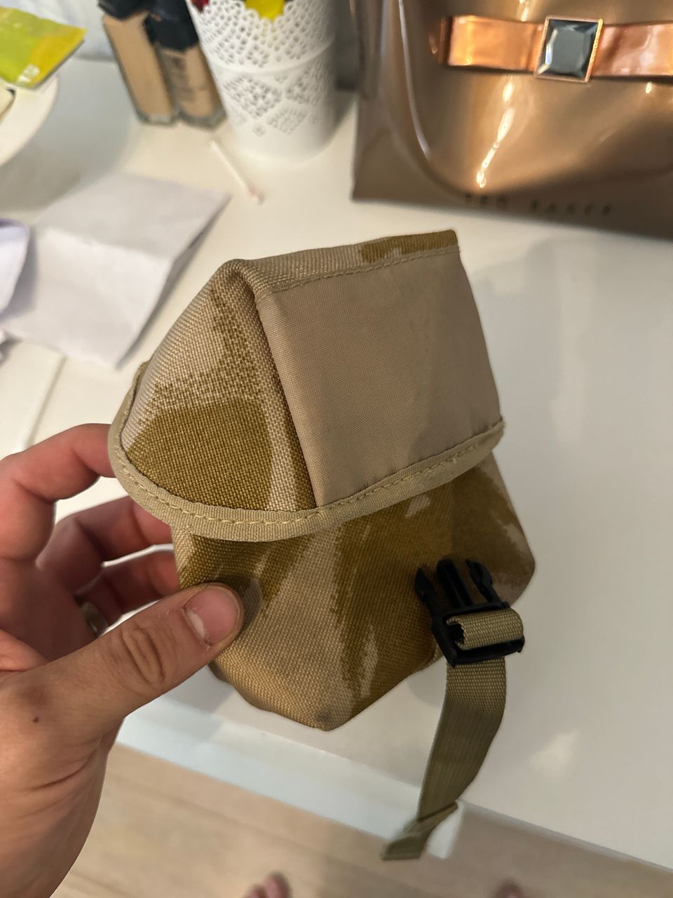 Desert camo molle lisätasku