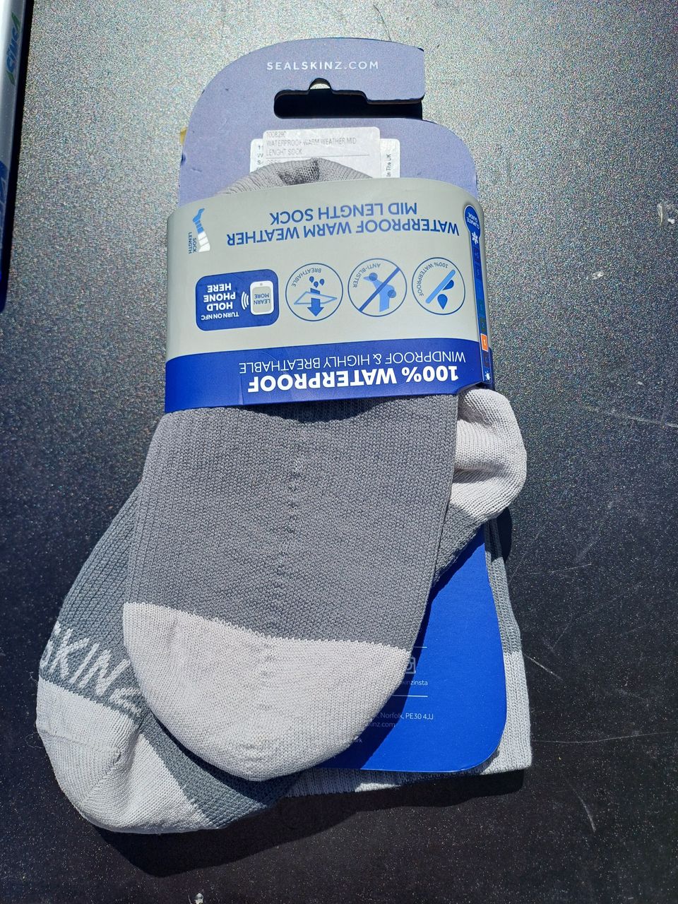 Sealskinz vedenpitävät sukat koko S(36-38)