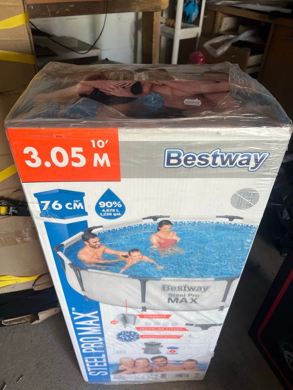 Bestway SteelProMaxUima-allas uusi