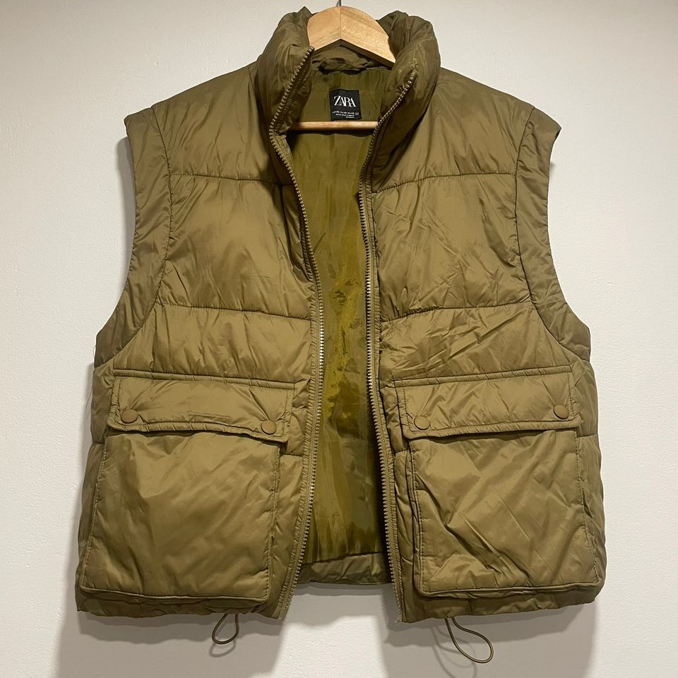 Zara Windbreaker Vest XS