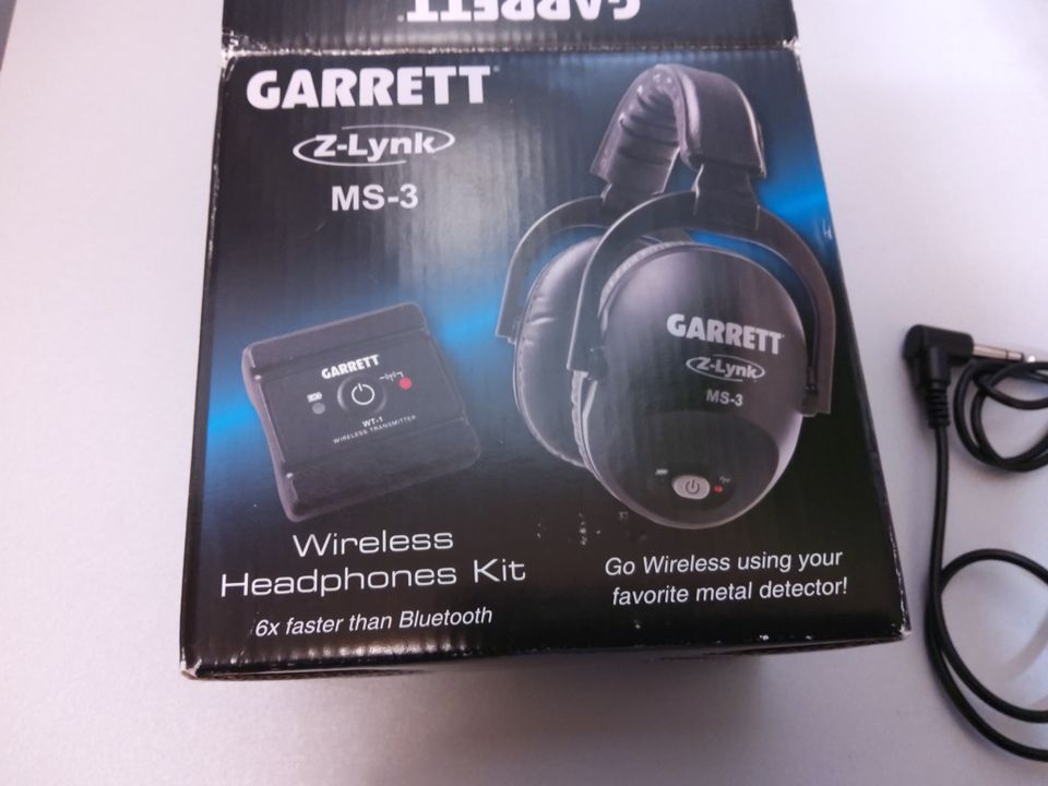 Garrett Z-Lynk MS3 + WT-1 Wireless Kit -kuulokepaketti