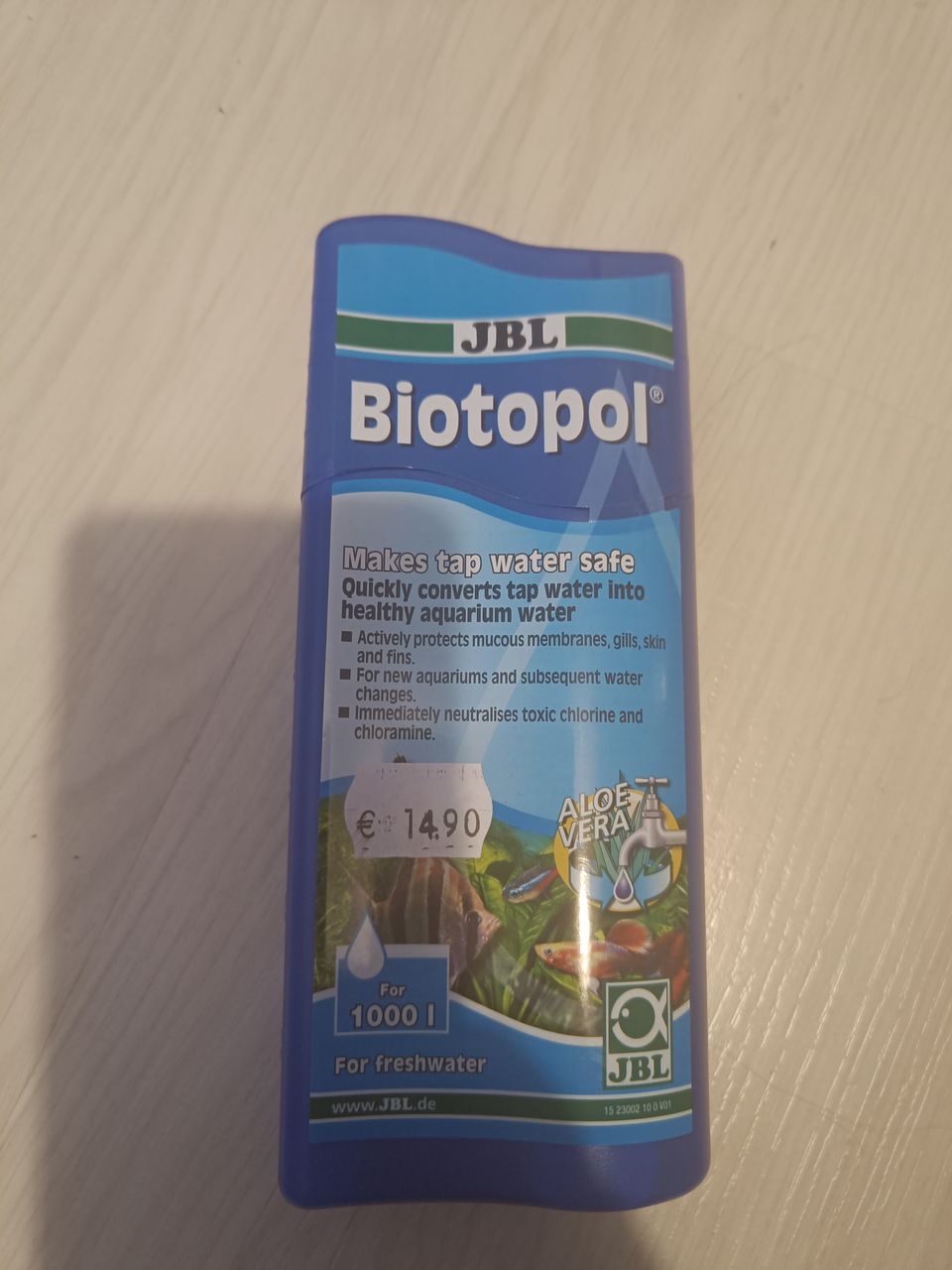 Biotopol vedenparannusaine