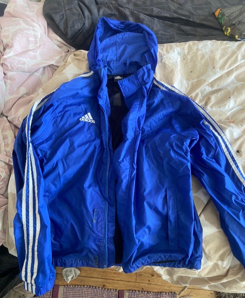 adidas vintage tuulitakki