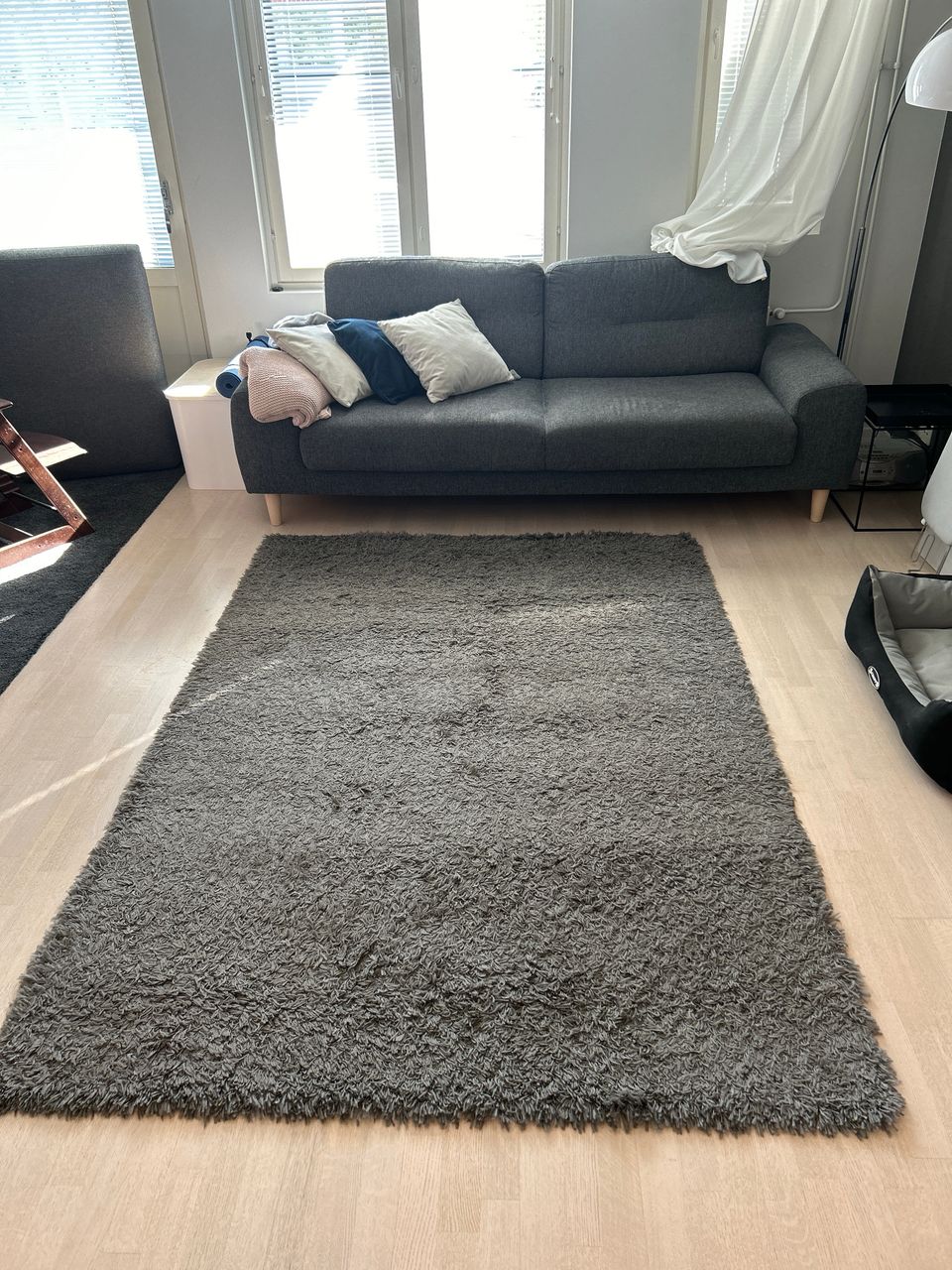 VM carpet matto harmaa 230x160cm