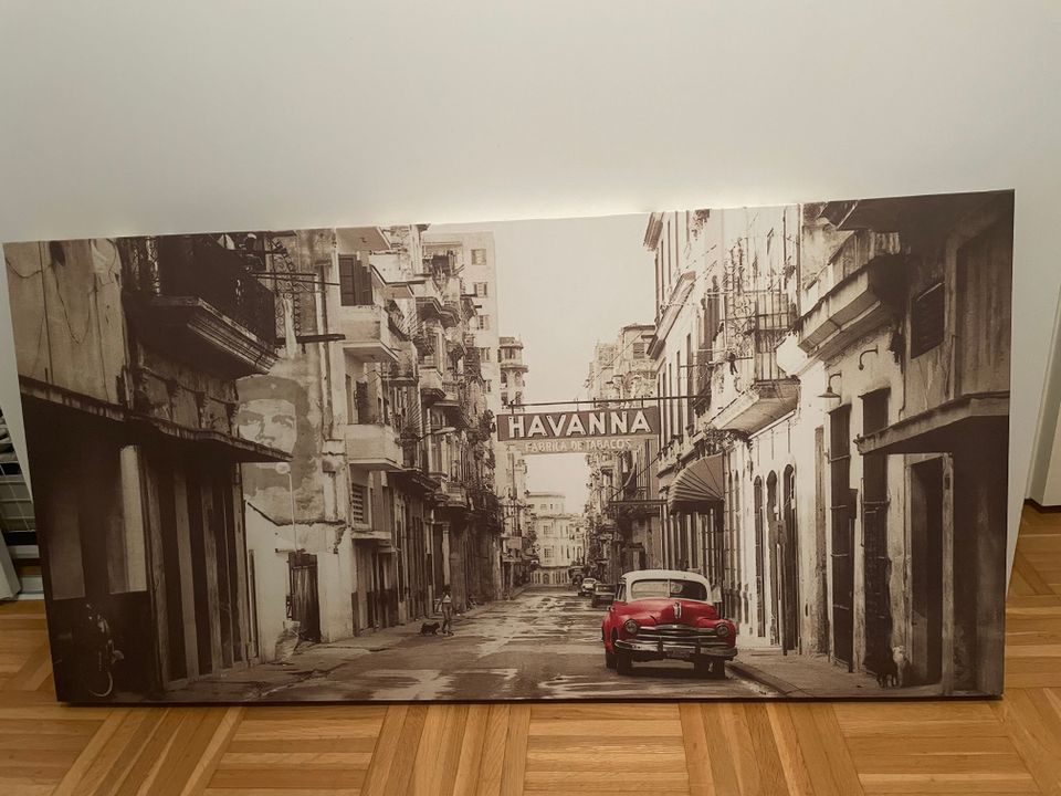 Havanna / auto aiheinen canvastaulu