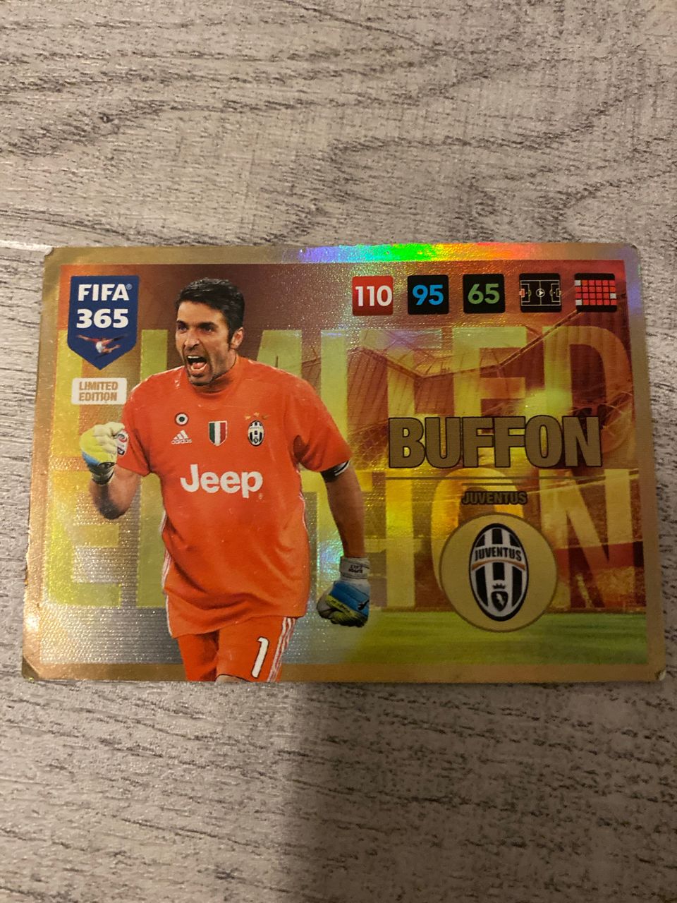 Panini Adrenalyn XL FIFA 365 - 2017 Buffon Limited Edition