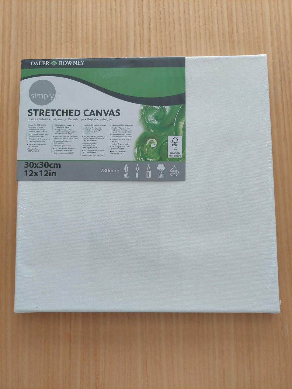 Daler Rowney Stretched Canvas