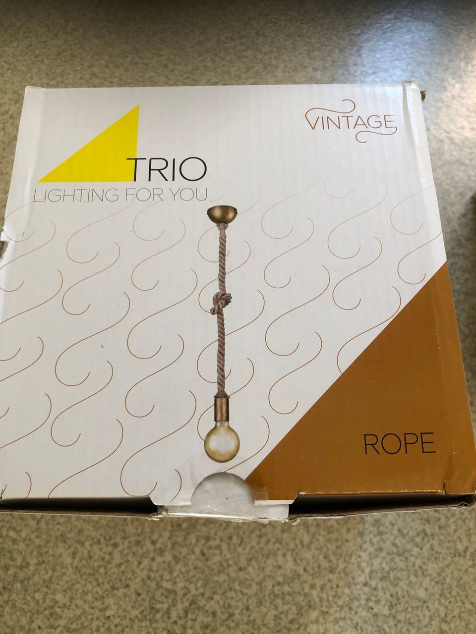 Naruvalaisin roikkuva Trio Rope Vintage 2kpl
