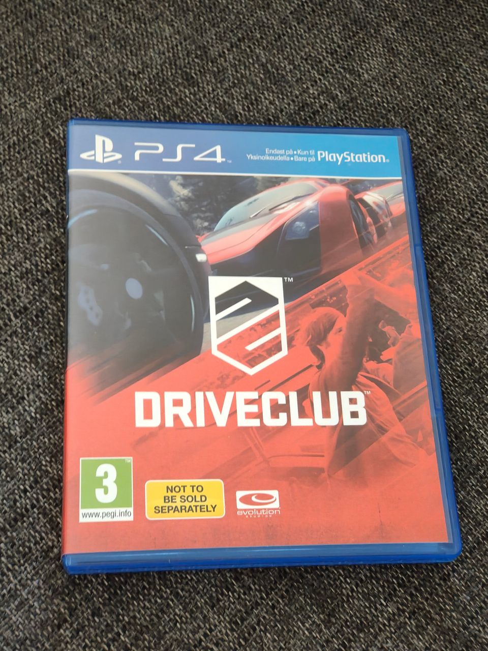 Driveclub -ps4 peli