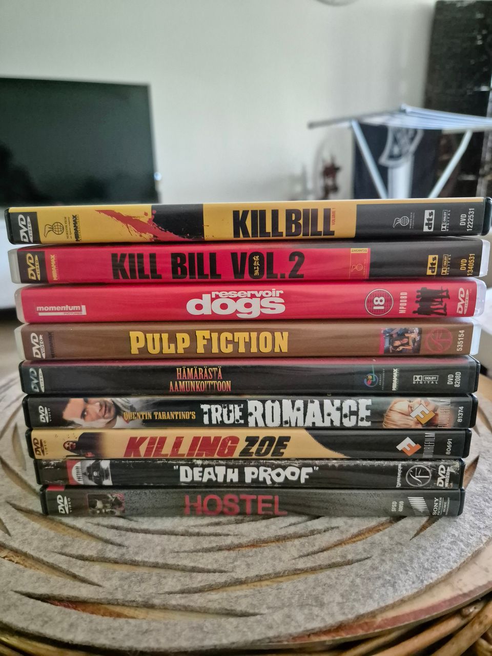 Quentin Tarantino DVD-kokoelma