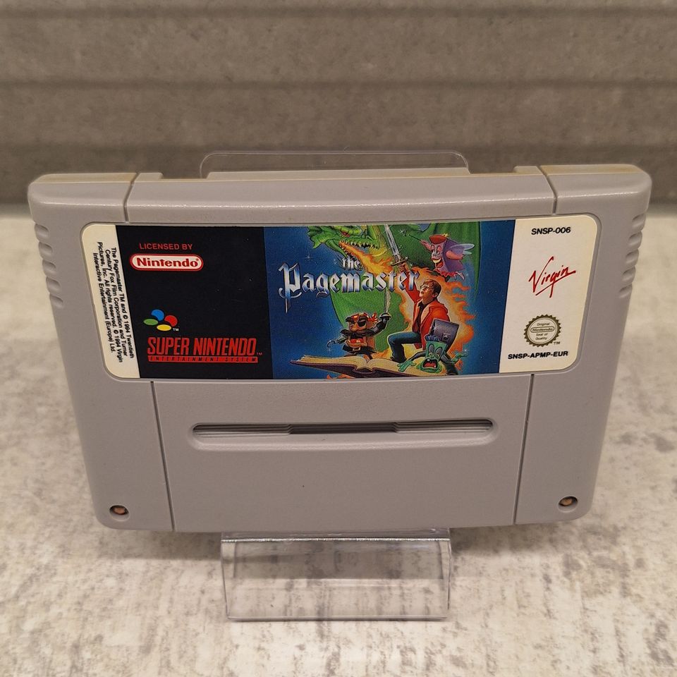 SNES - The Pagemaster (PAL)