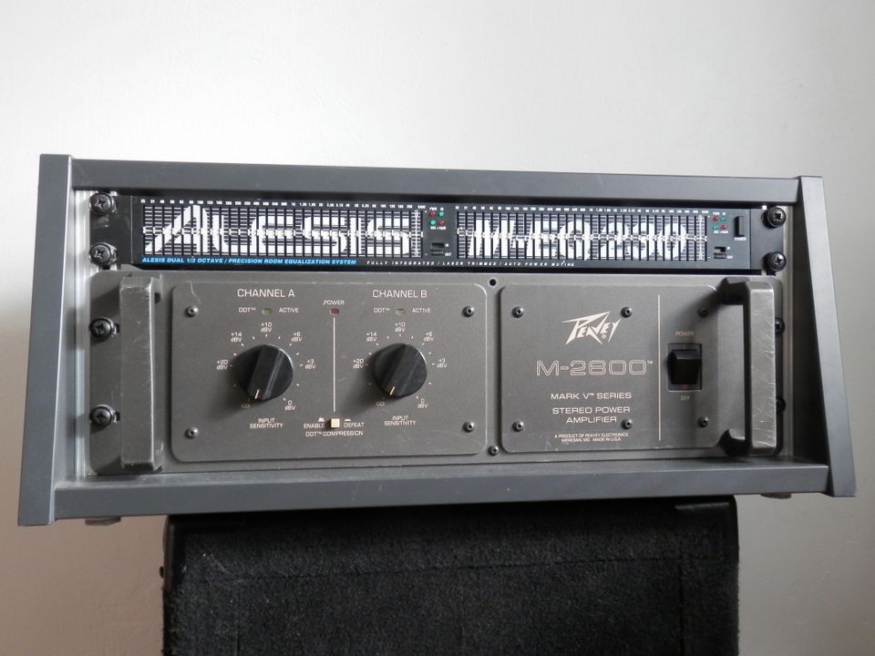 Peavey Päätevahvistin + EQ