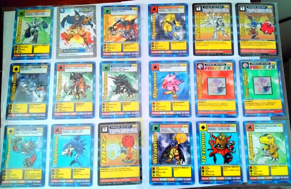 Digimon keräilykortit