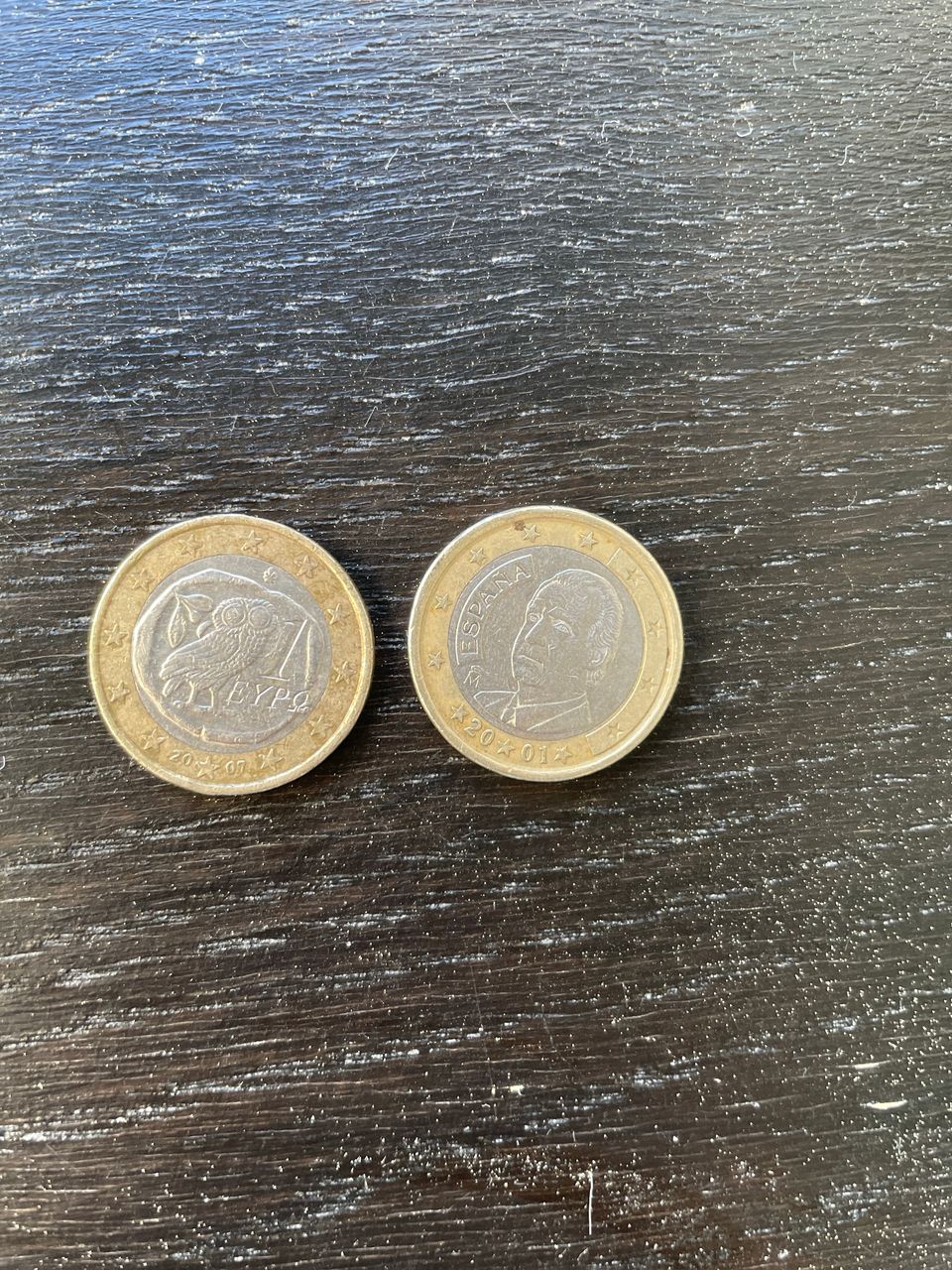 Kaksi euron keräilykolikkoa
