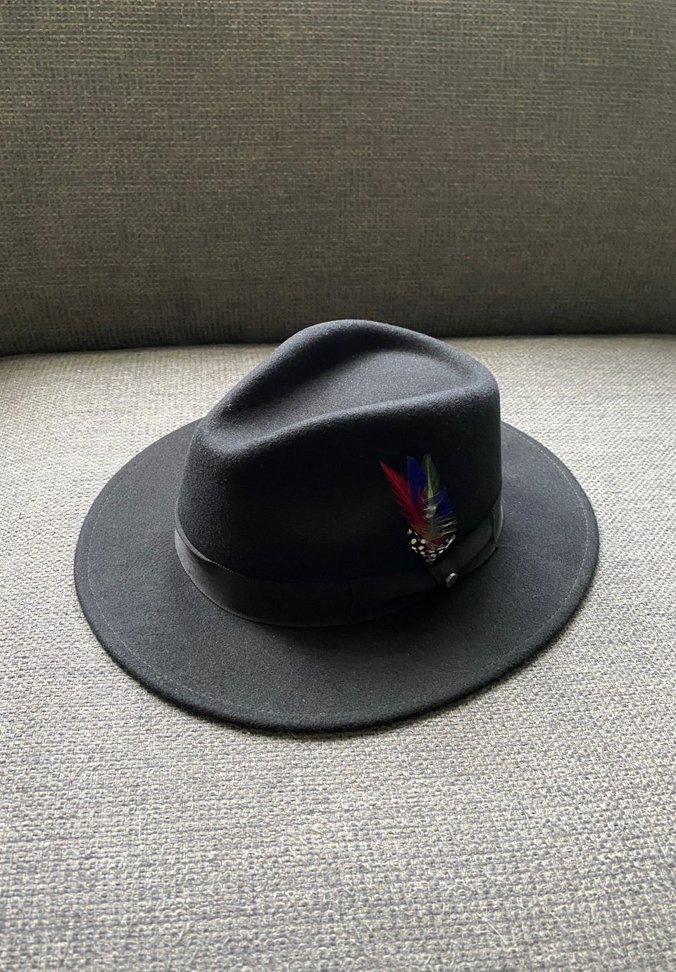 Stetson traveller woolfelt käyttämätön fedora hattu