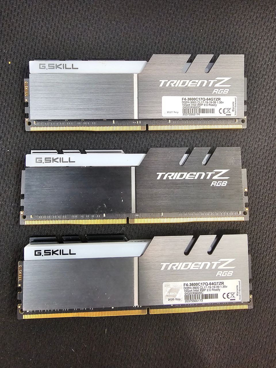 G.SKILL 16Gb DDR4 3600Mhz CL 17