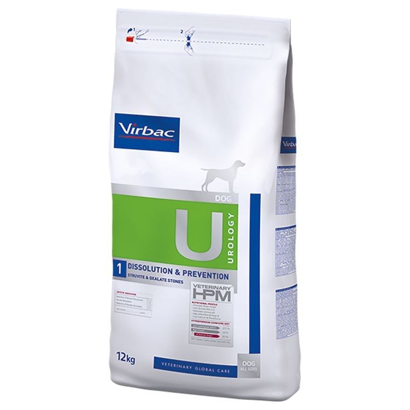 12 kg avaamaton Virbac Veterinary HPM Dog Urology Dissolution & Prevention U1