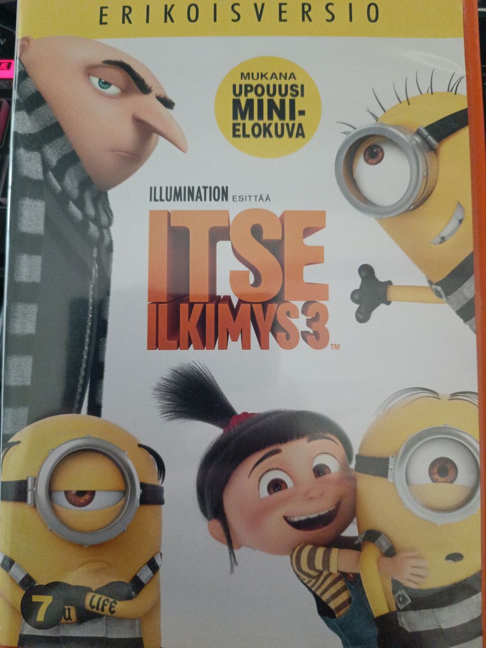 Itse ilkimys 3 dvd