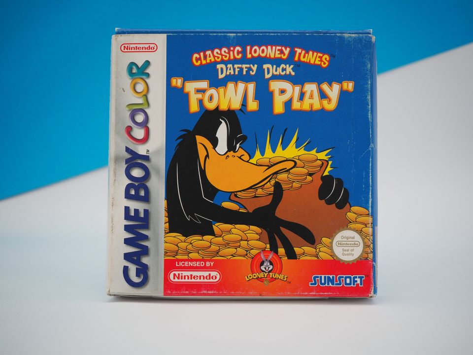 Daffy Duck Fowl Play (Game boy Color) TÄYSIN KOMPLETTI