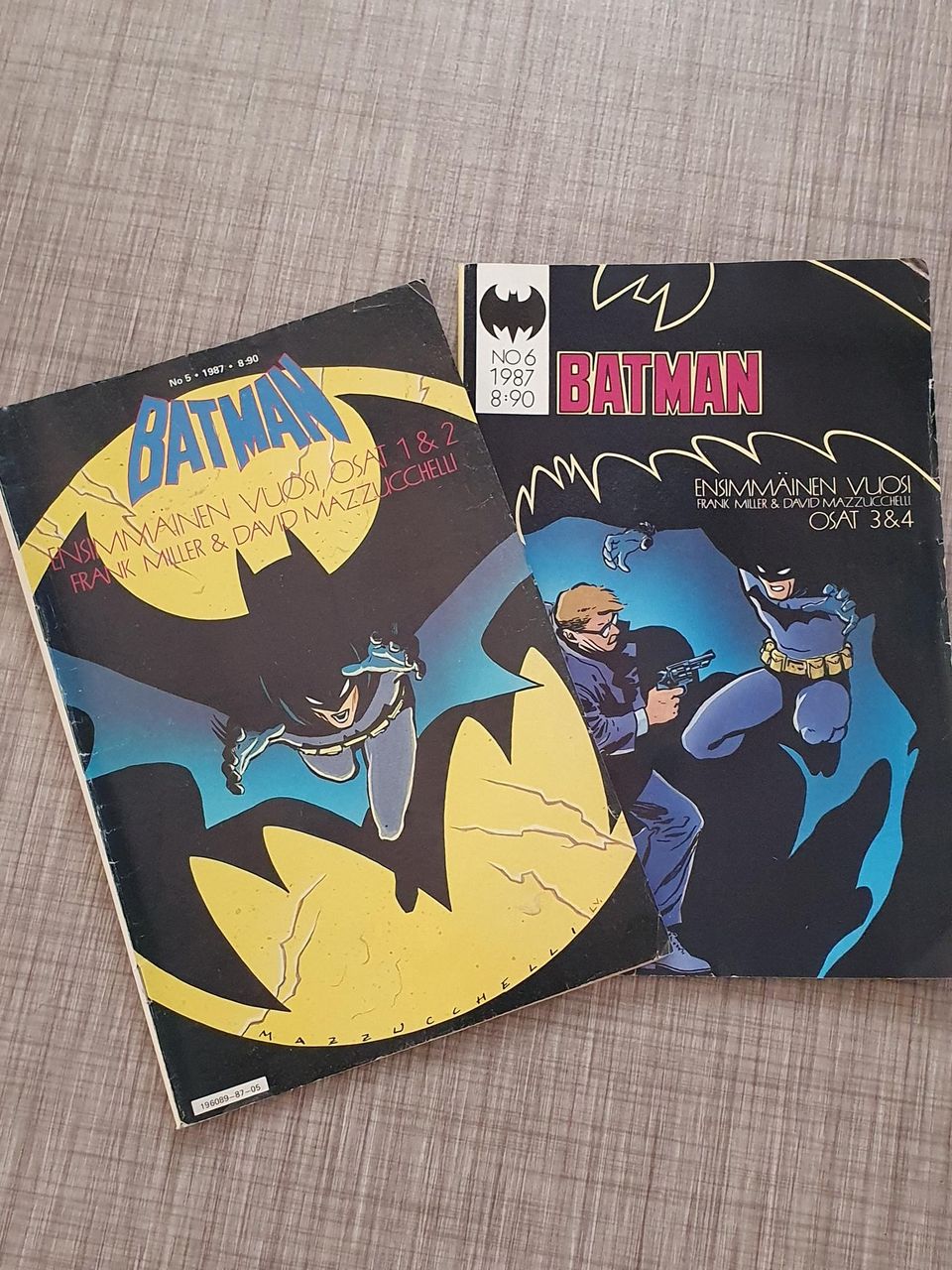 Batman sarjislehdet nrot 5 & 6 / 1987