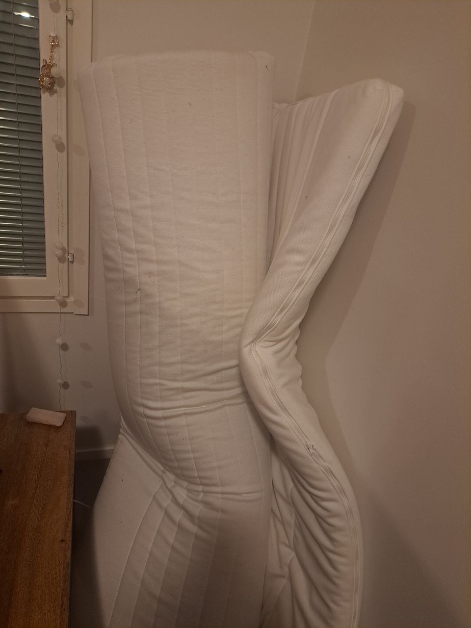 TUSSÖY Sijauspatja, petauspatja valkoinen, 160x200 cm