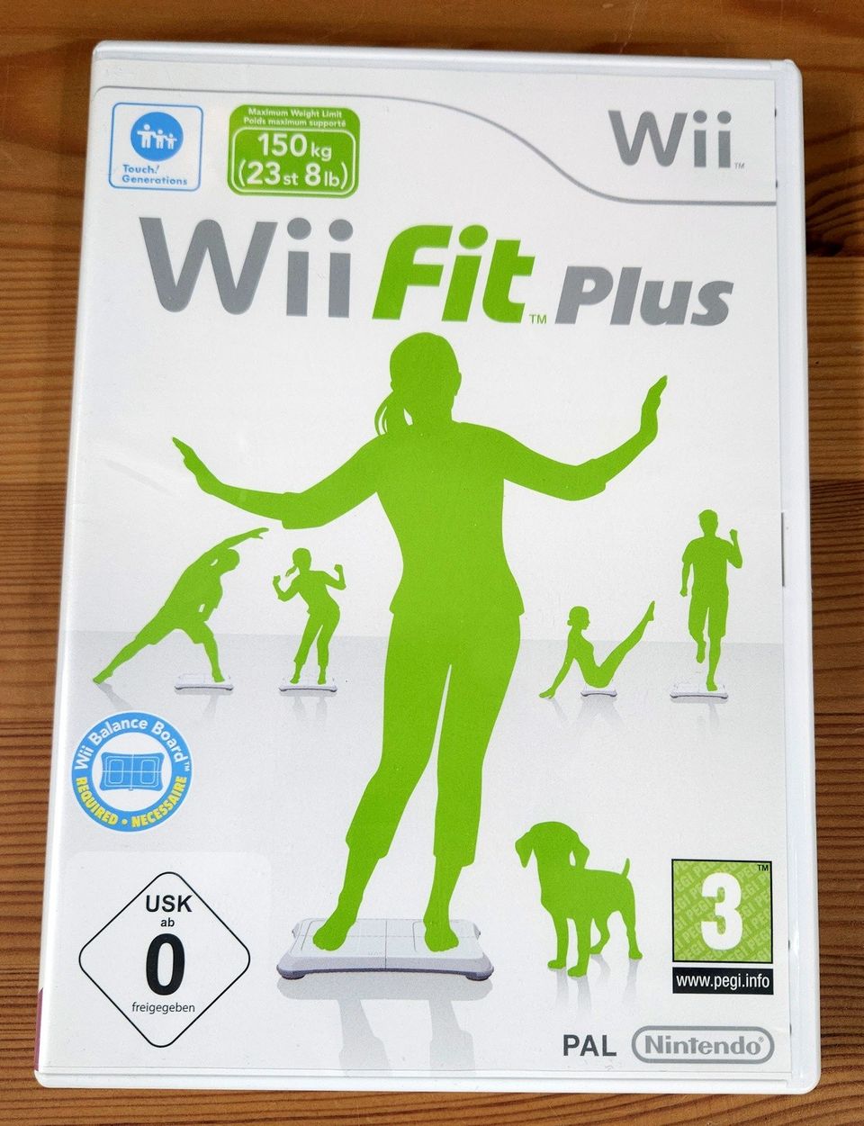 Wii Fit Plus (ei tasapainolautaa)