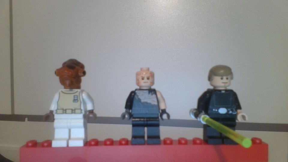 Lego starwars figuureja 3kpl