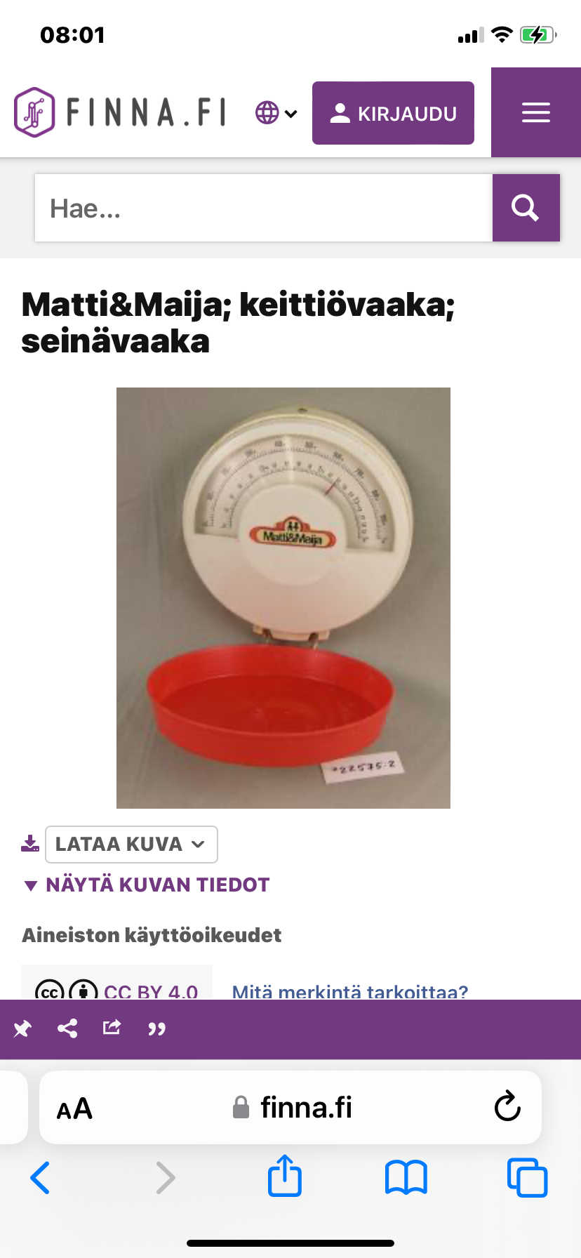 Matti ja Maija aito senävaaka , keräily aarre !