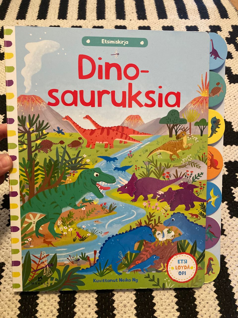 Dinosaurus etsimiskirja