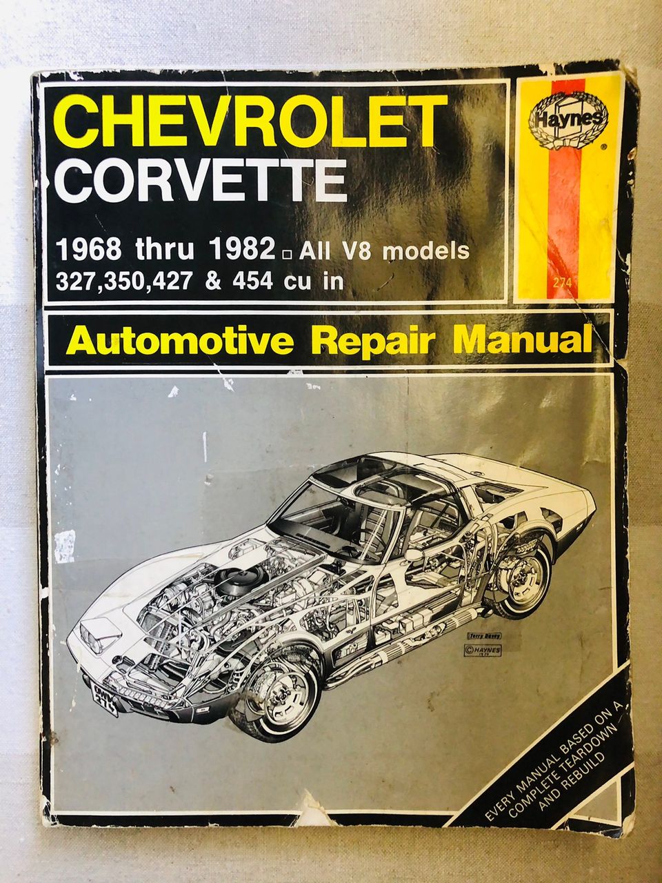 Chevrolet Corvette 1968-82 korjauskäsikirja, Haynes