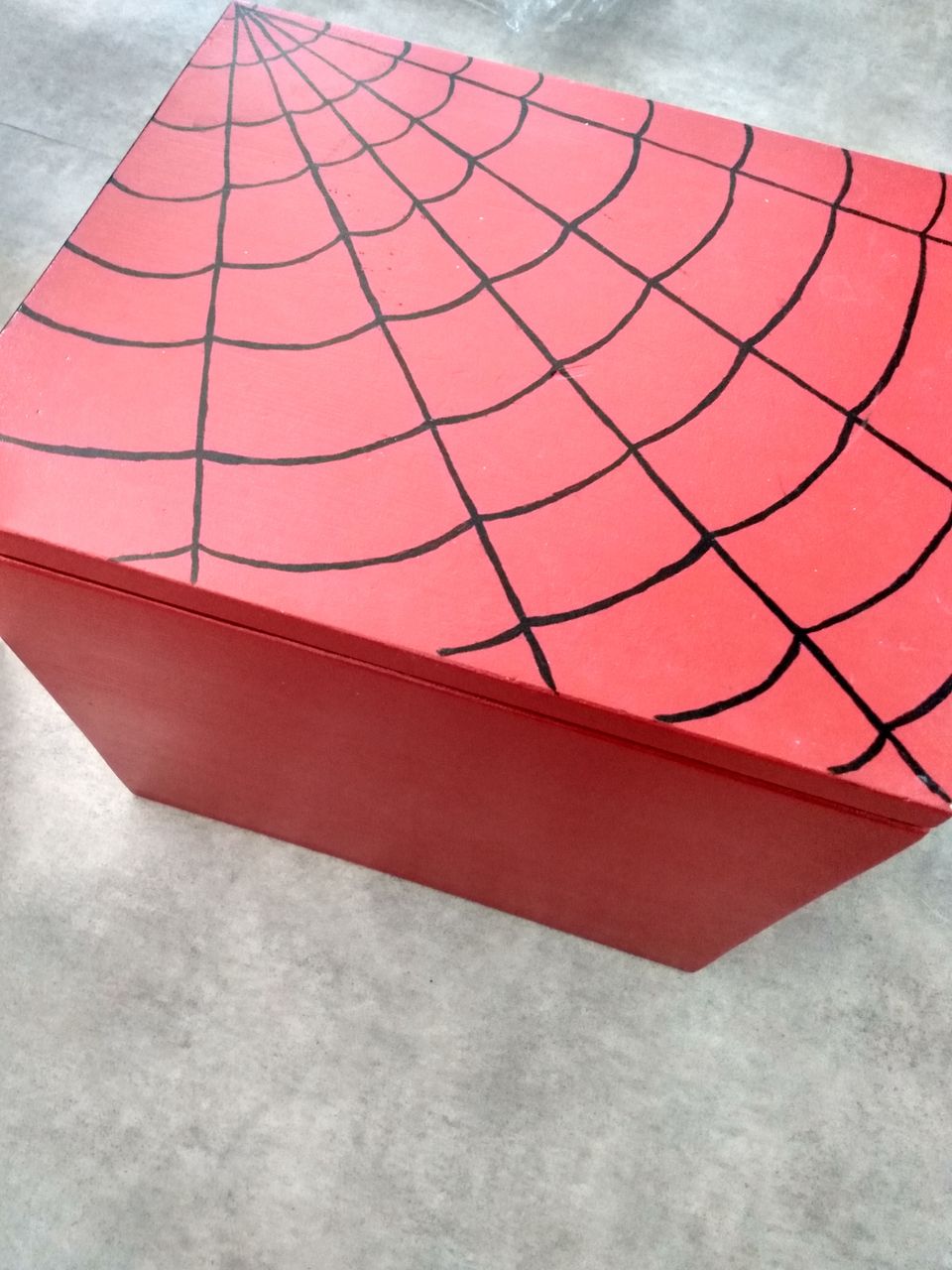 Spiderman puulaatikko