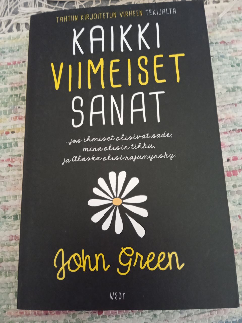 John Green:kaikki viimeiset sanat