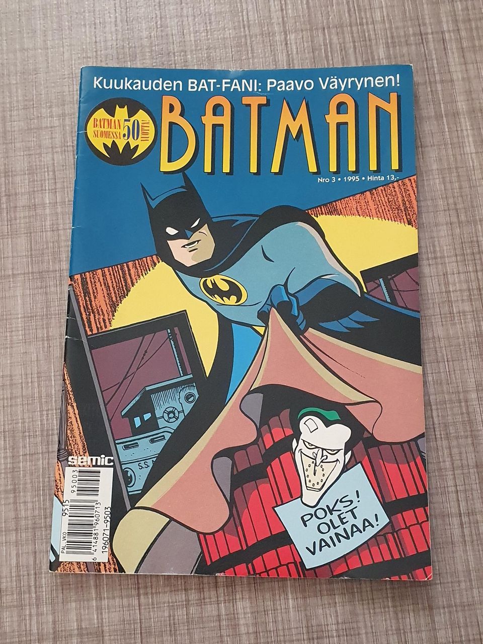 Batman sarjis nro 3/1995