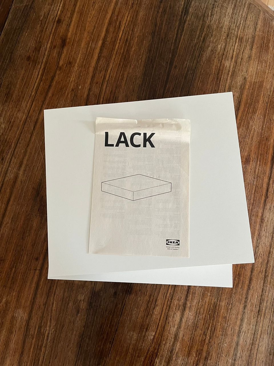 Ikea LACK-seinähylly valkoinen 2 kpl