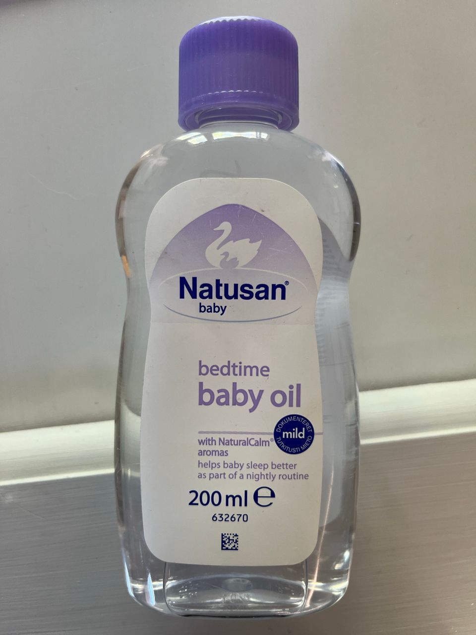 Natusan bedtime baby oil 200ml