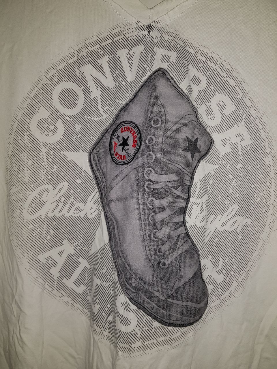 Valkoinen Converse t-paita (L/XL ?)