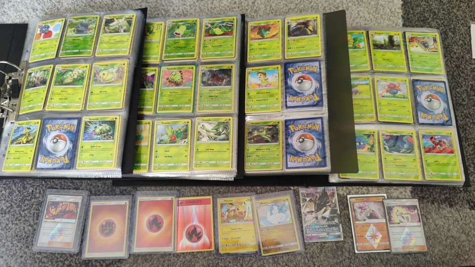 Pokemon-kortteja yli 500 kpl VARATTU!