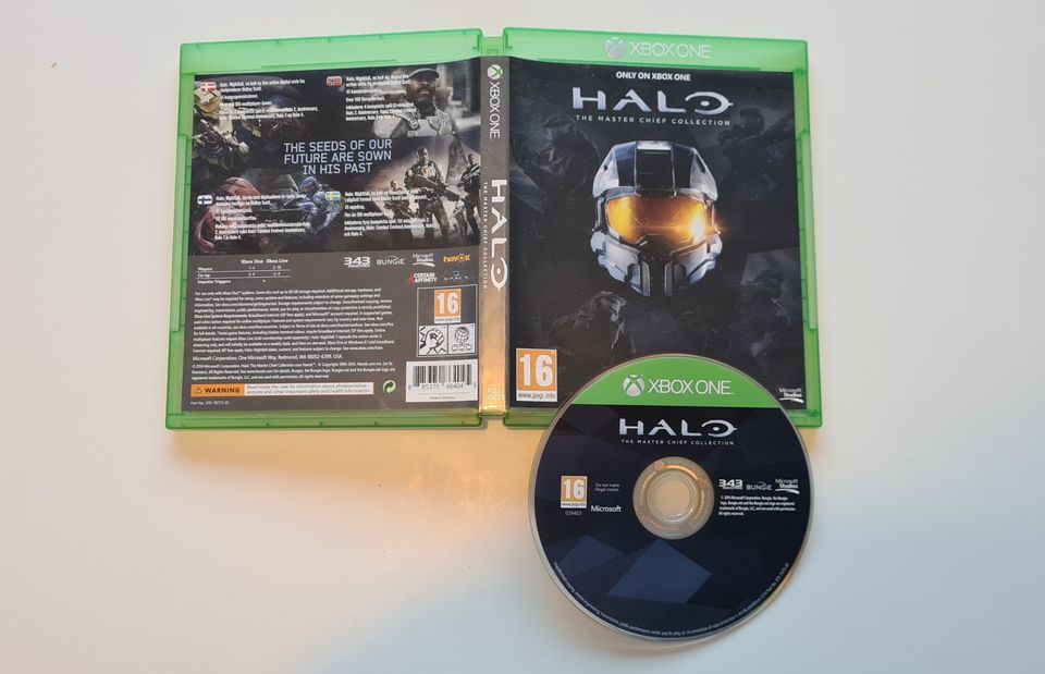 Halo the master chief collection Xbox one peli