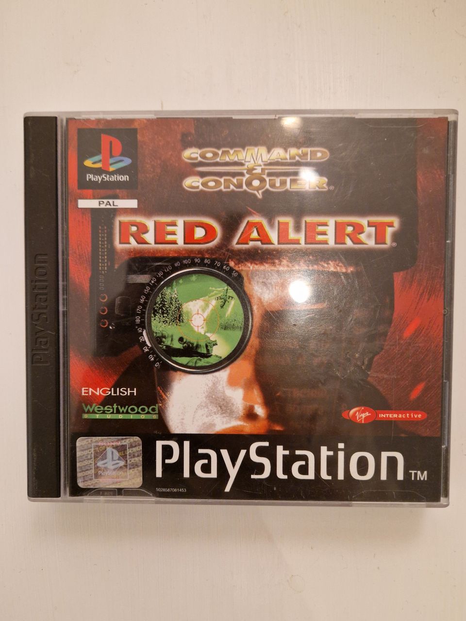 PS 1 Command & Conquer Red Alert peli