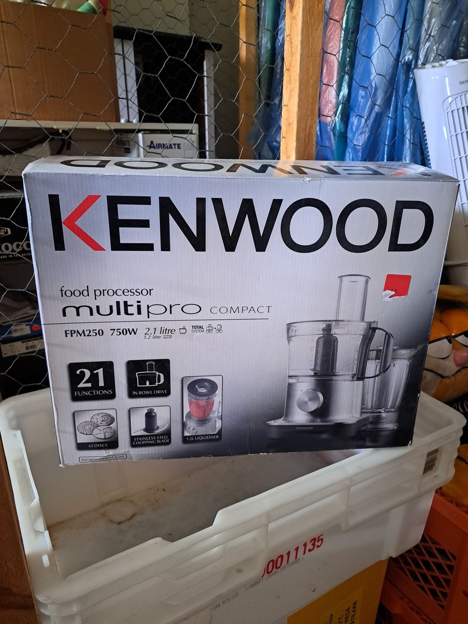 Käyttämätön Kenwood food processor