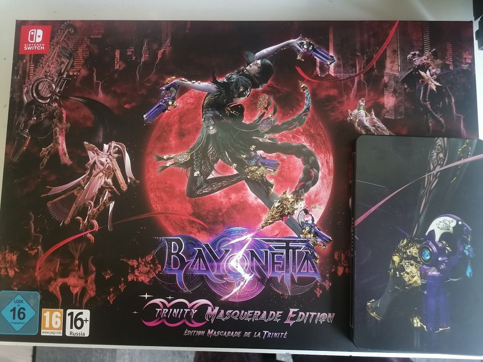 Bayonetta 3 Trinity Masquerade Edition + Steelbook - Nintendo Switch