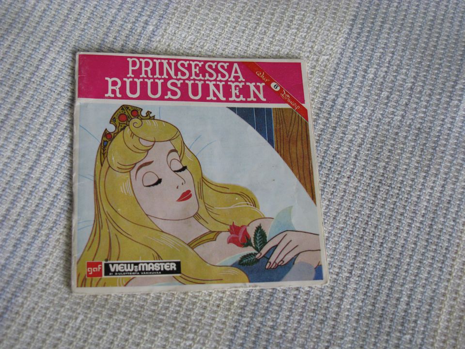 View master-kirjanen Prinsessa Ruusunen