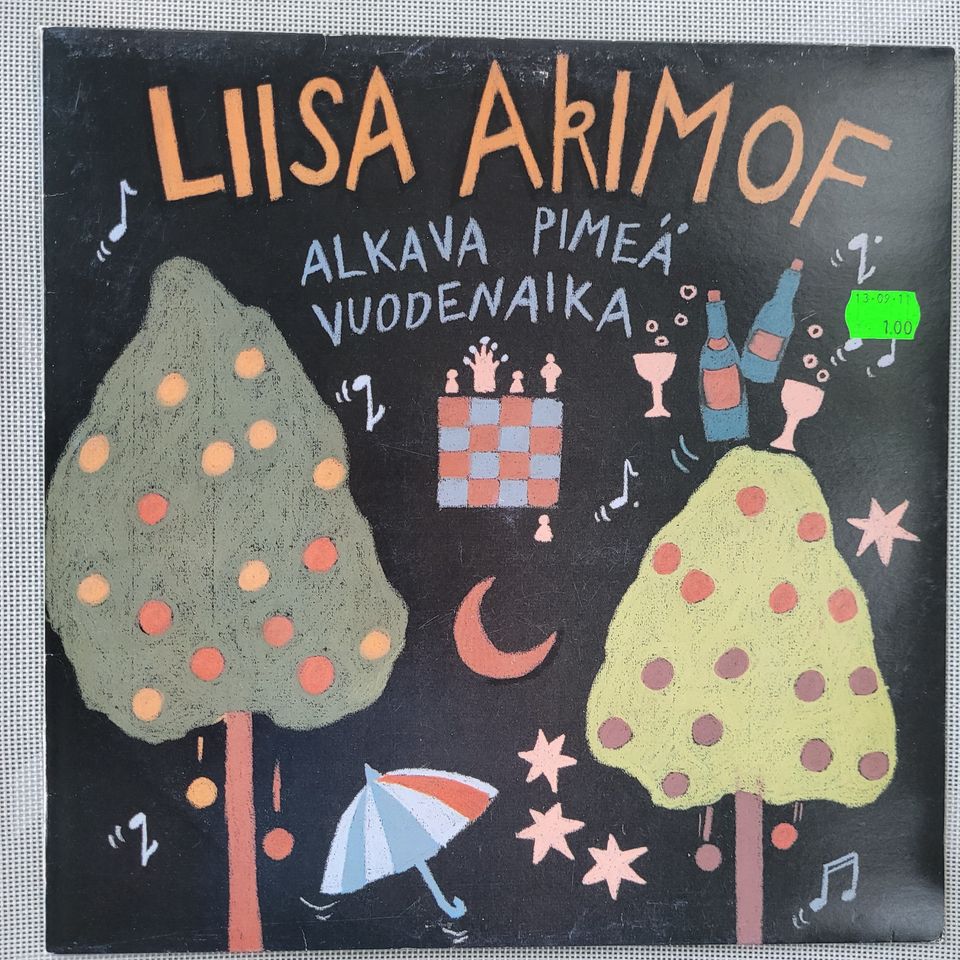 Liisa Akimof Alkava pimeä vuodenaika LP