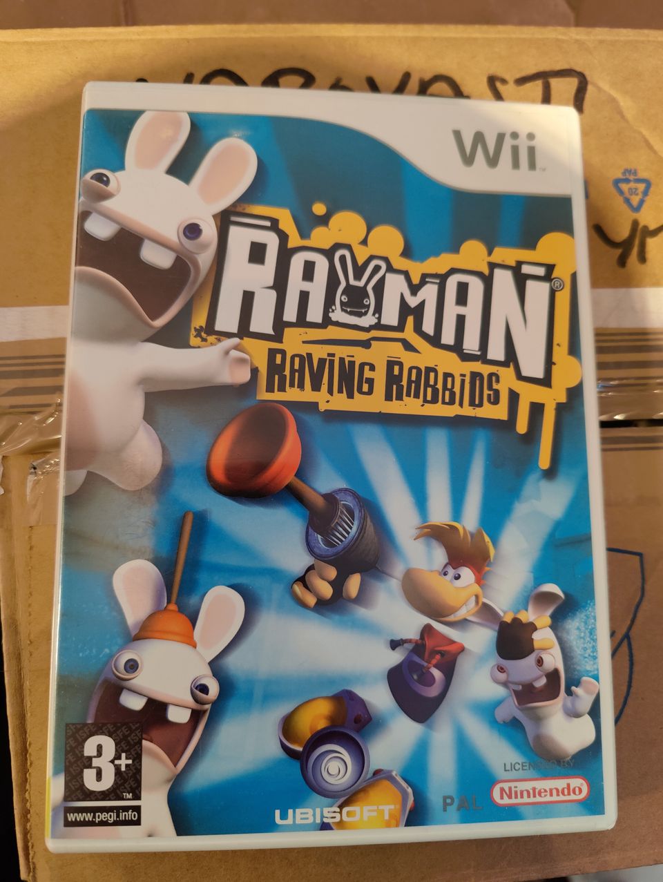 Rayman raving rabbids Wii peli ehdota tai tarjoa hintaa!