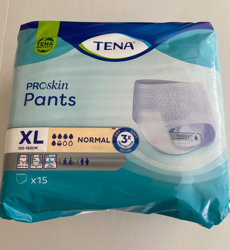 Tena Proskin Pants XL 6 pakettia (90 vaippaa)