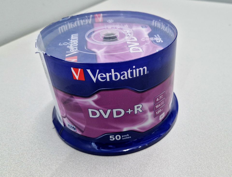 Verbatim DVD+R levy 16x (50 kpl)