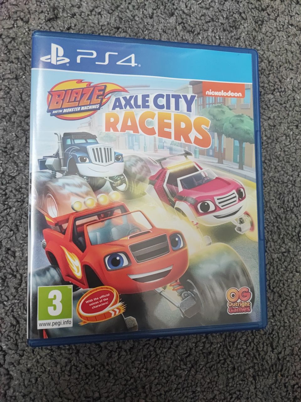 Ps4 blaze and the monster machines peli